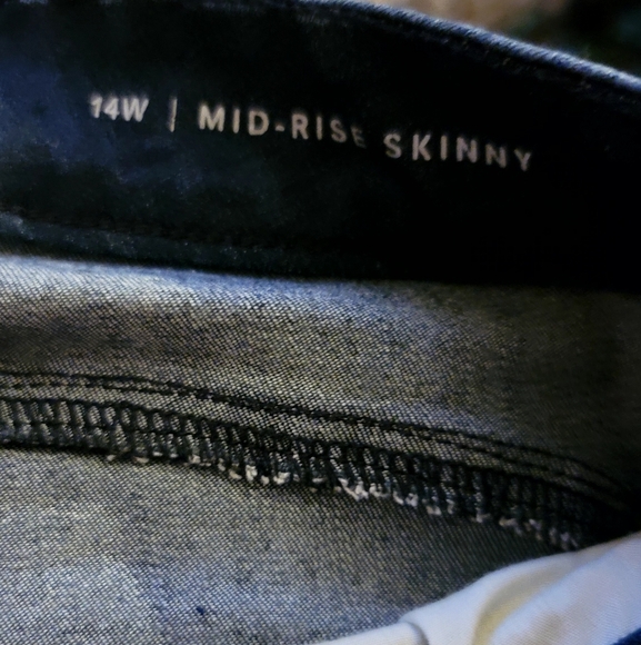 Molly Isadora Mid Rise Skinny Jeans 14W | Flattering Fit | Plus Size Denim - Picture 7 of 8